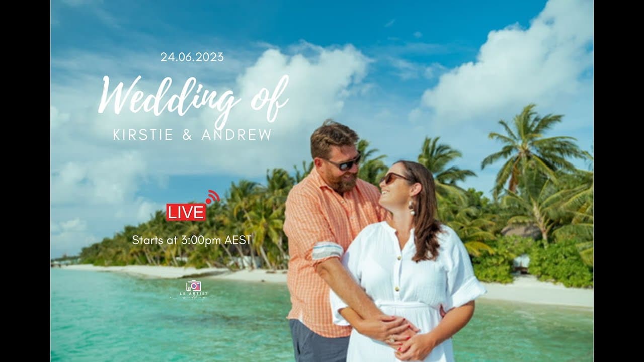 Kirstie & Andrew | Wedding Ceremony | Live-streaming | June 24, 2023